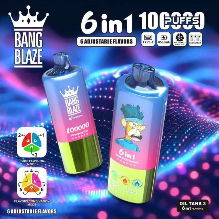 Bang Blaze 100K 10 Flavors