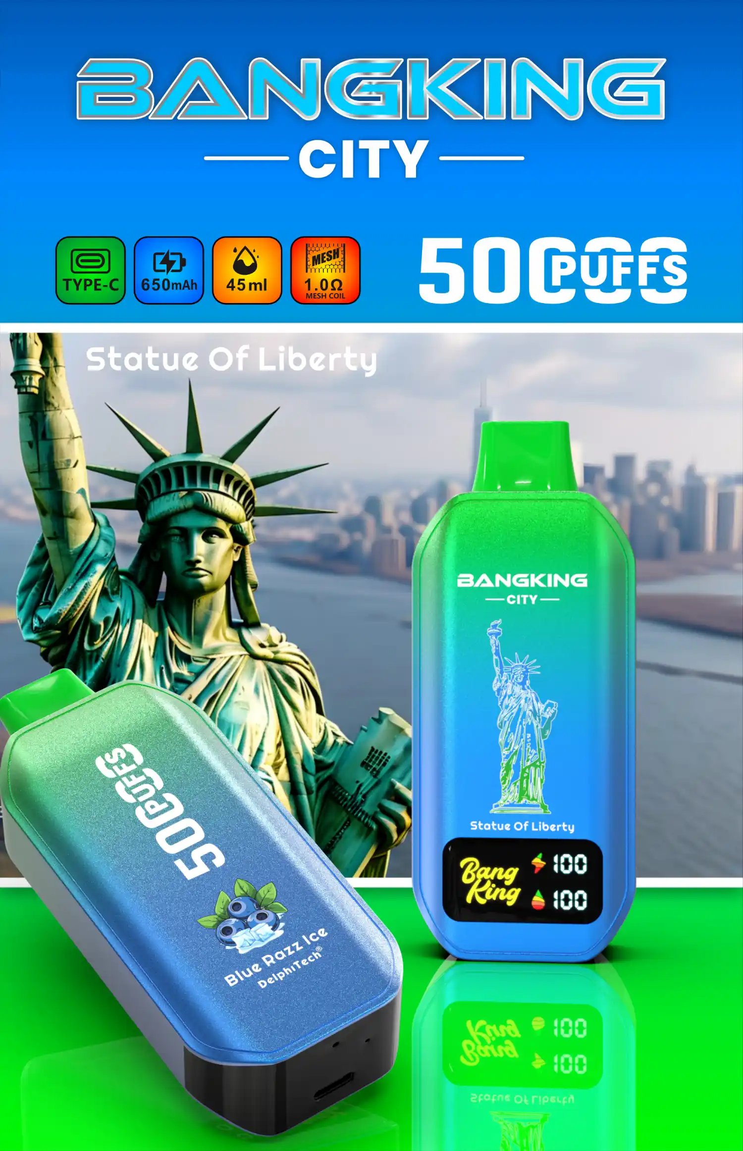 Bang King 50000 City BK5 CT