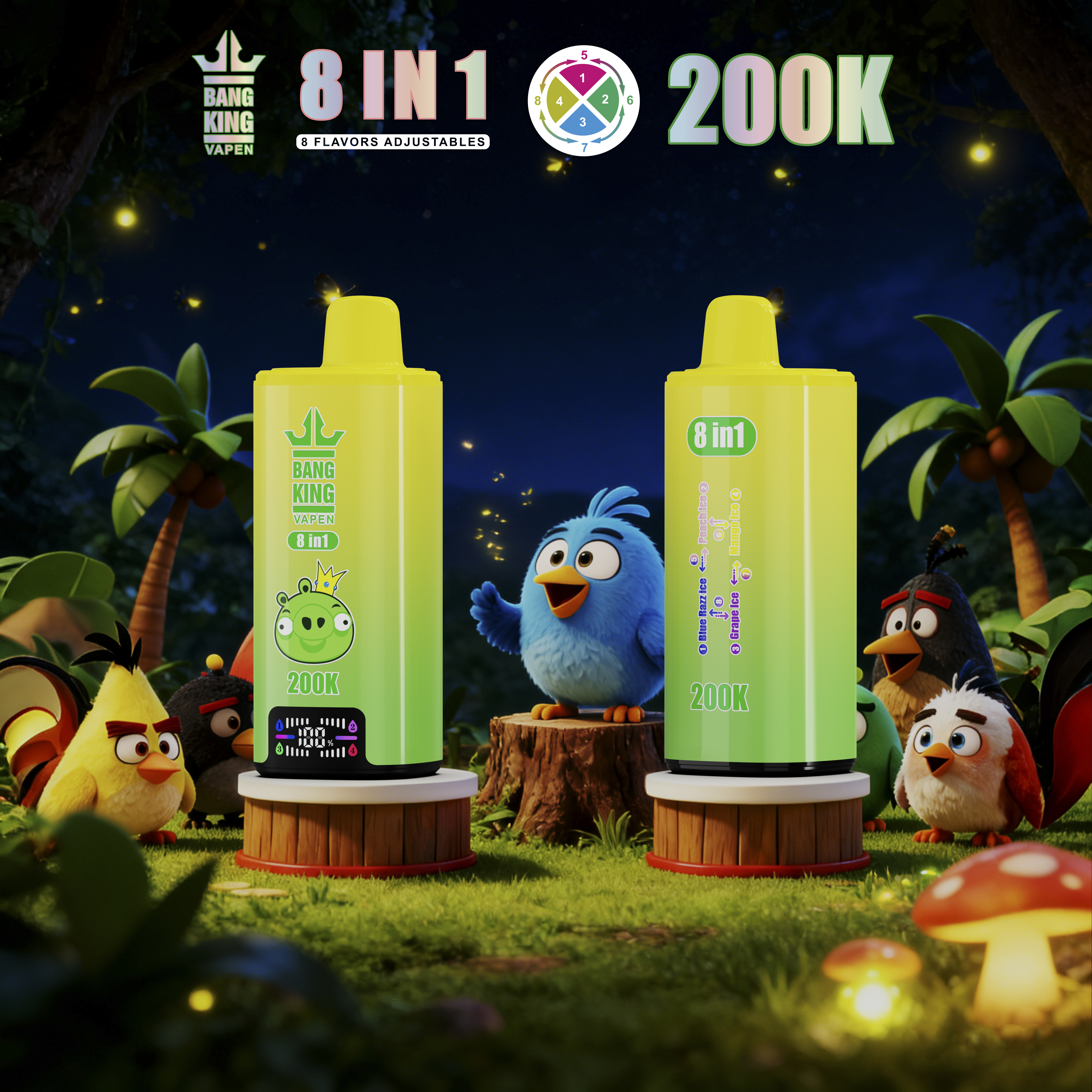 BANG KING 8 IN 1 200K