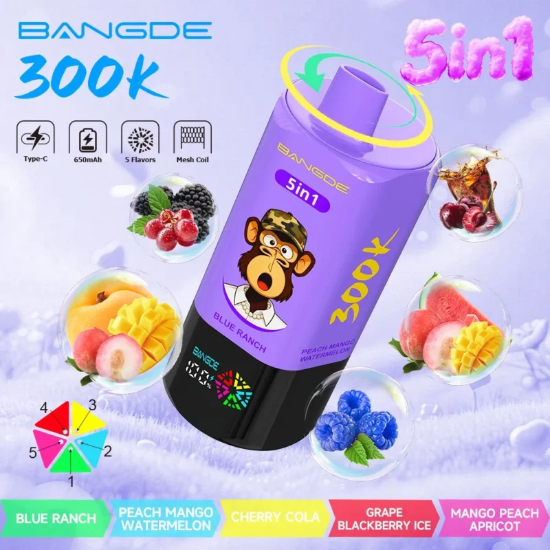 Bang 300K 5 IN 1