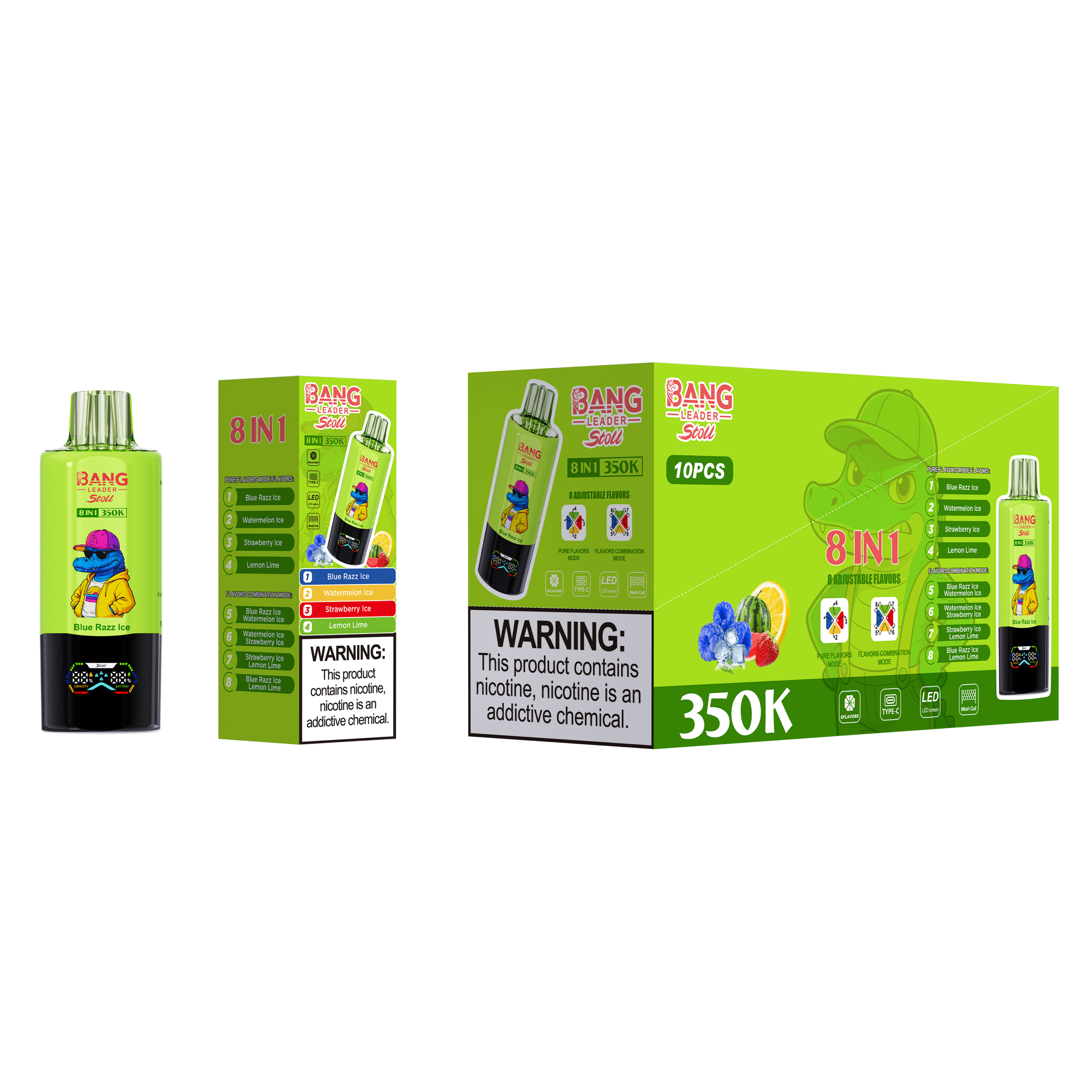 Bang Leader 350K 8 IN 1