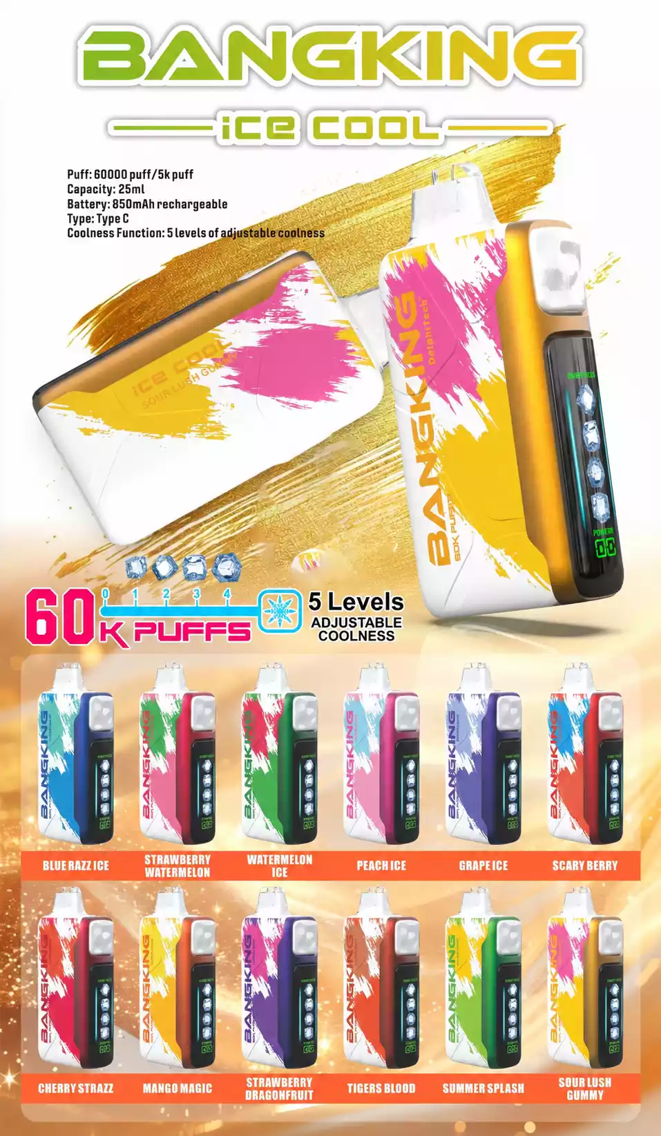 Bang King 60K ICE COOL
