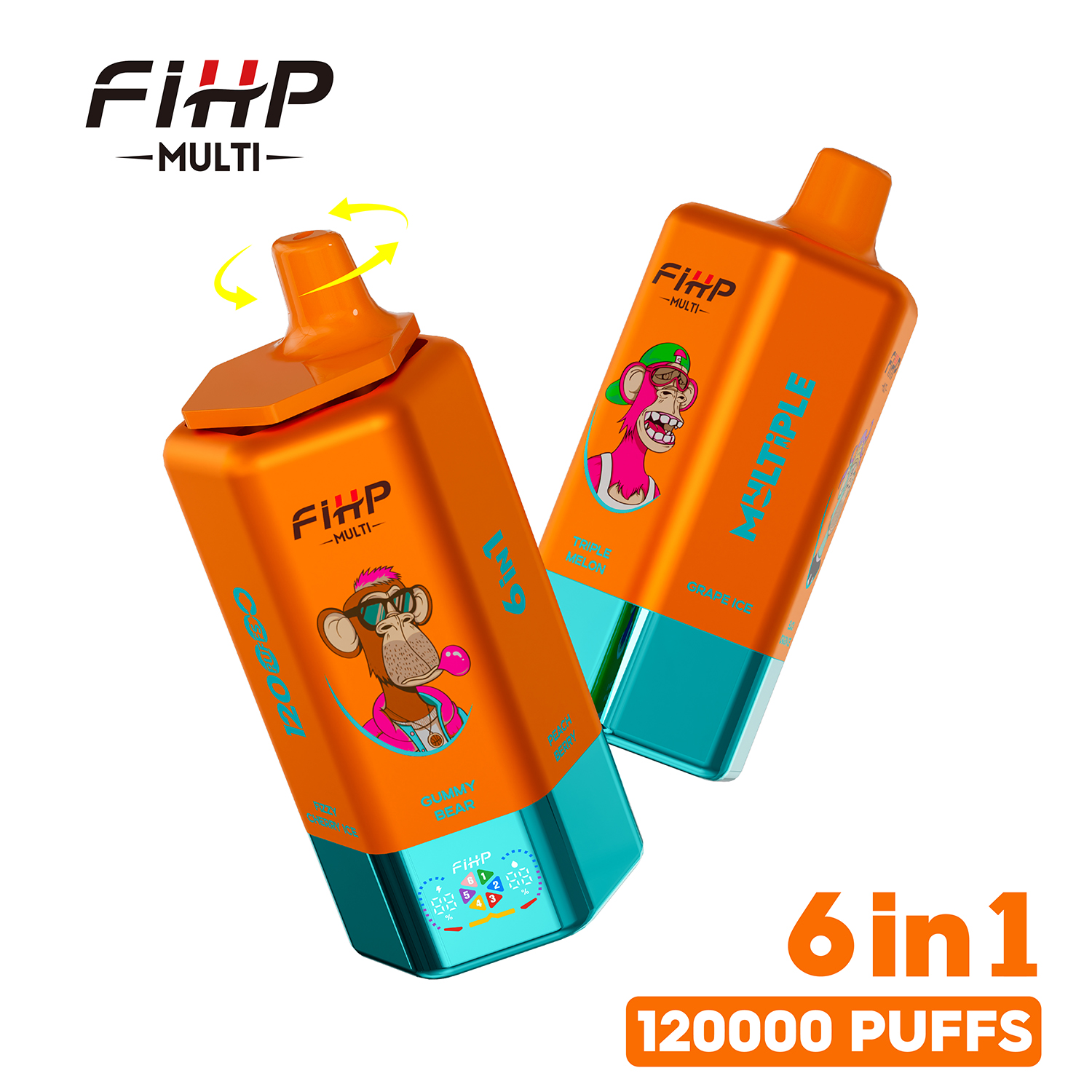 FIHP 120000 6 IN 1 Multiple Flavors - obrazek 4