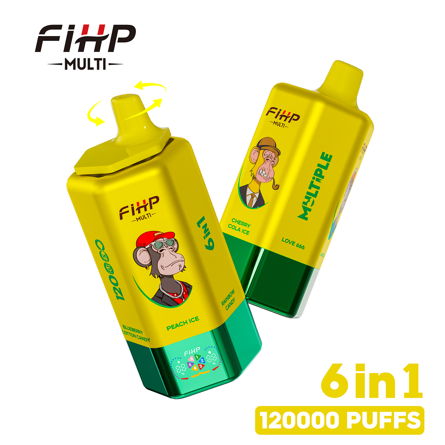FIHP 120000 6 IN 1 Multiple Flavors - obrazek 5