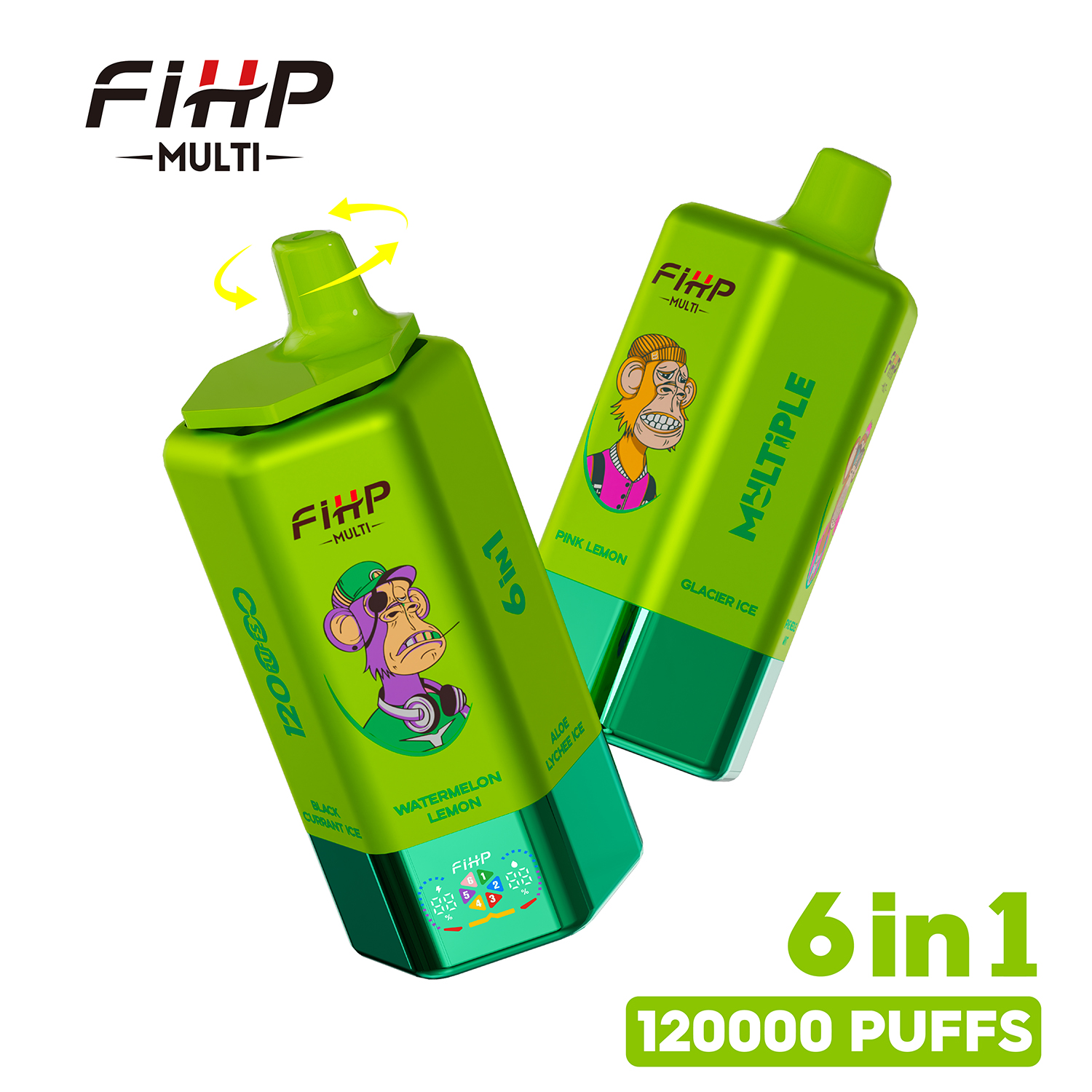 FIHP 120000 6 IN 1 Multiple Flavors - obrazek 6