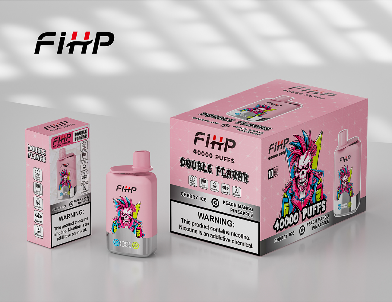 FIHP 40000 Double Flavors - obrazek 4