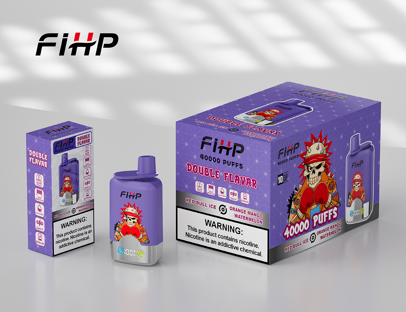 FIHP 40000 Double Flavors - obrazek 6