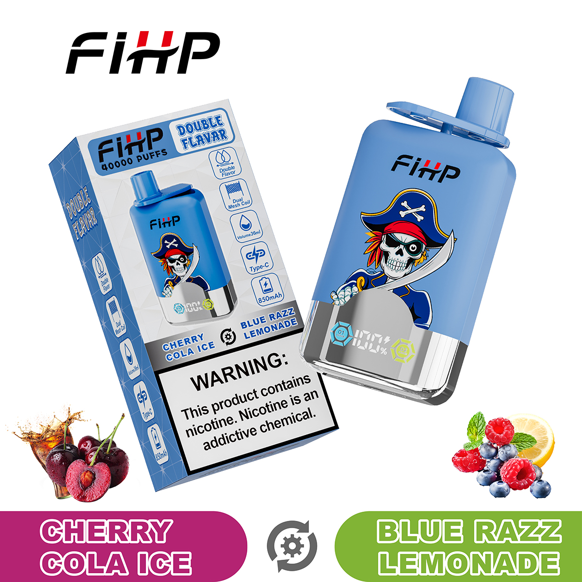 FIHP 40000 Double Flavors - obrazek 25