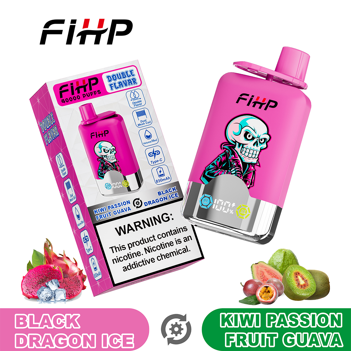 FIHP 40000 Double Flavors - obrazek 26