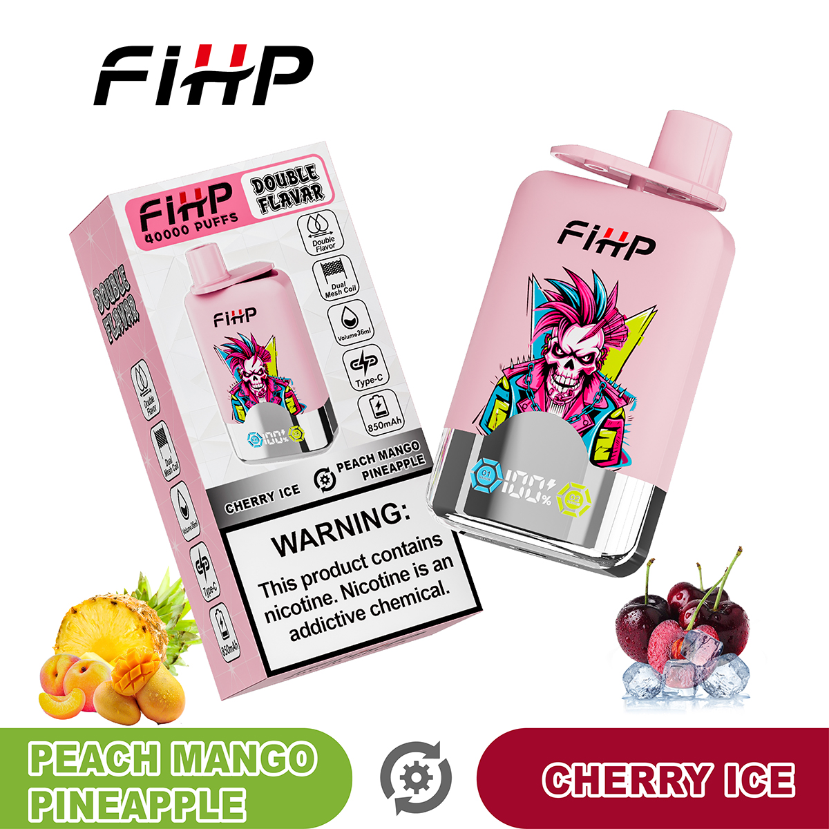 FIHP 40000 Double Flavors - obrazek 28