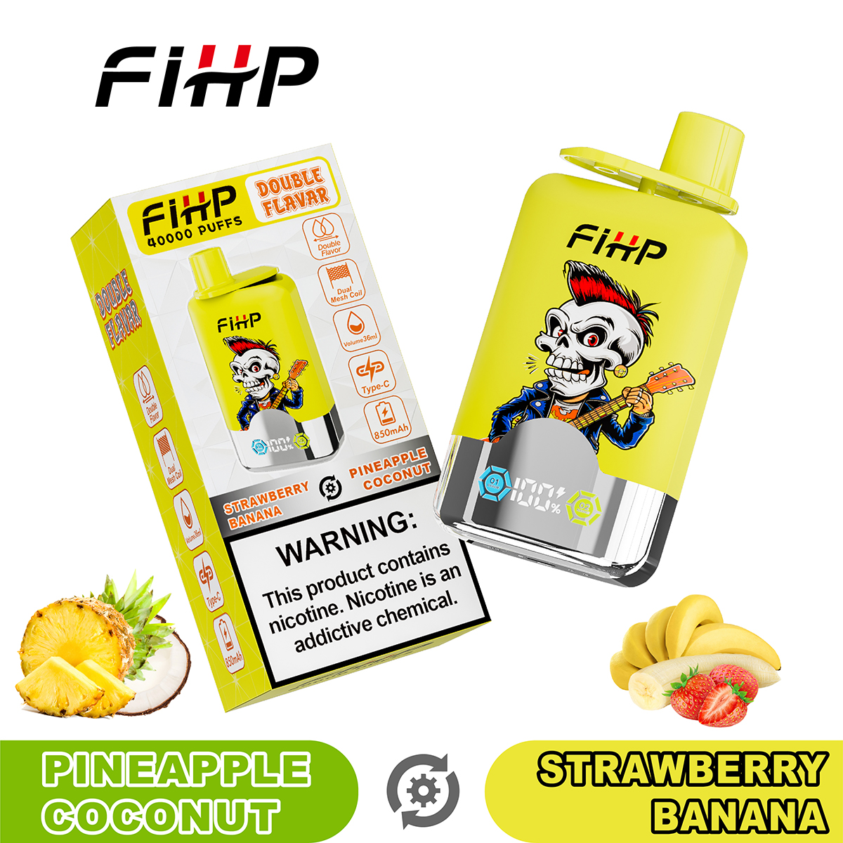 FIHP 40000 Double Flavors - obrazek 32