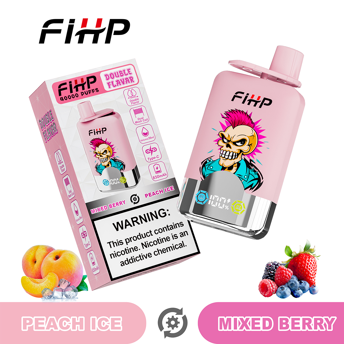 FIHP 40000 Double Flavors - obrazek 33