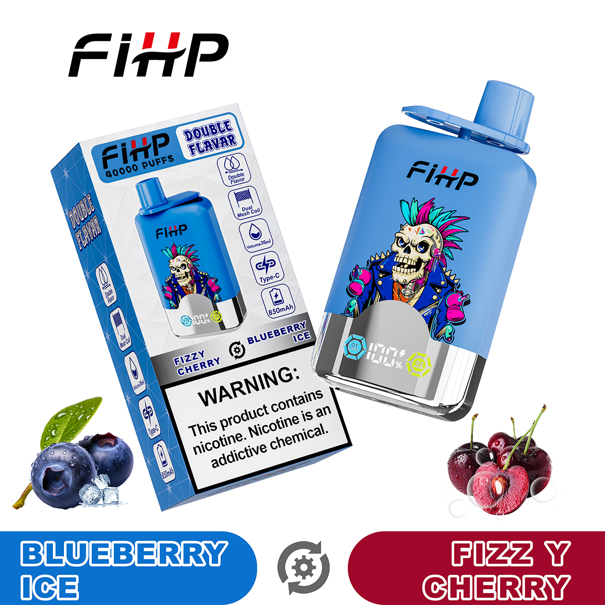 FIHP 40000 Double Flavors - obrazek 34