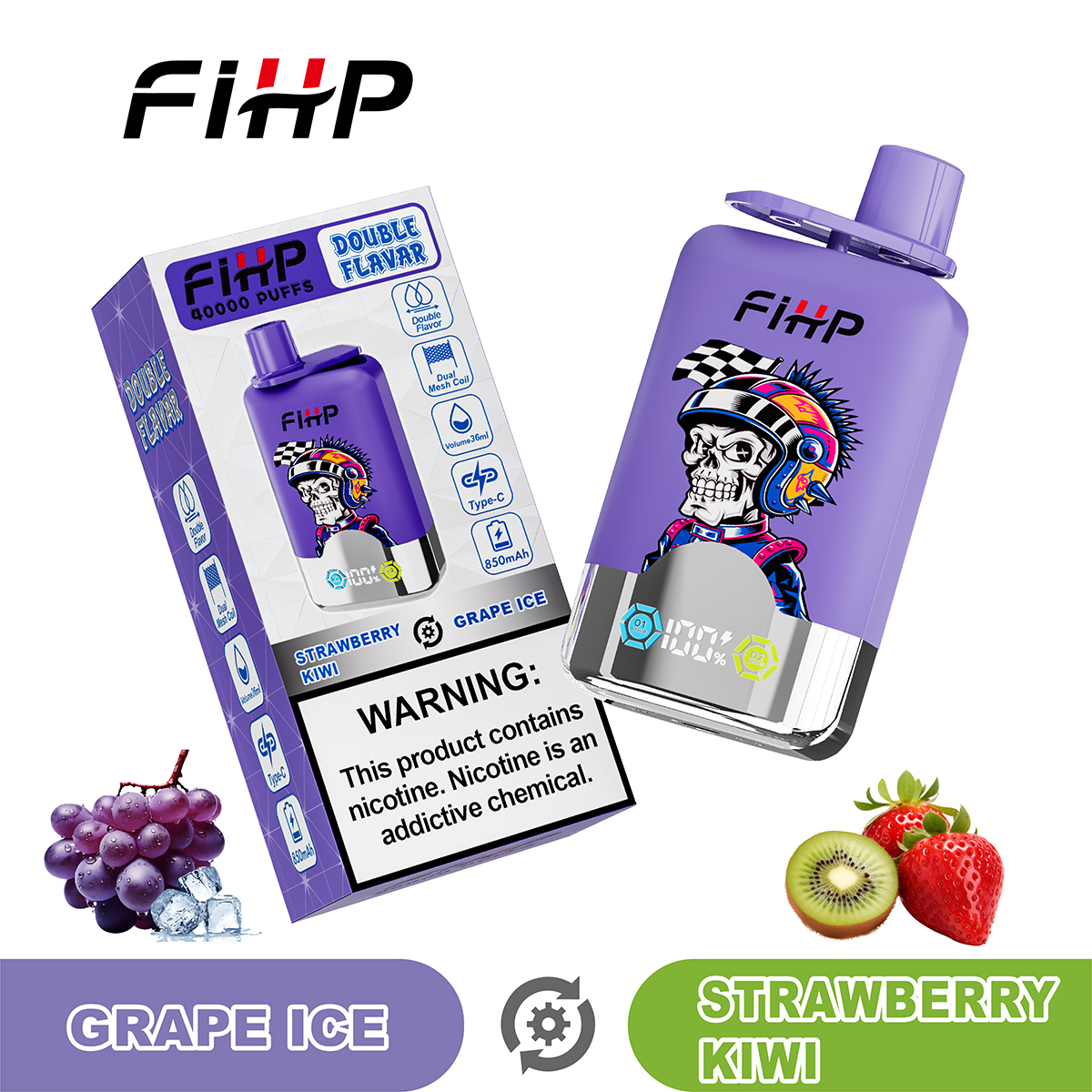 FIHP 40000 Double Flavors - obrazek 36