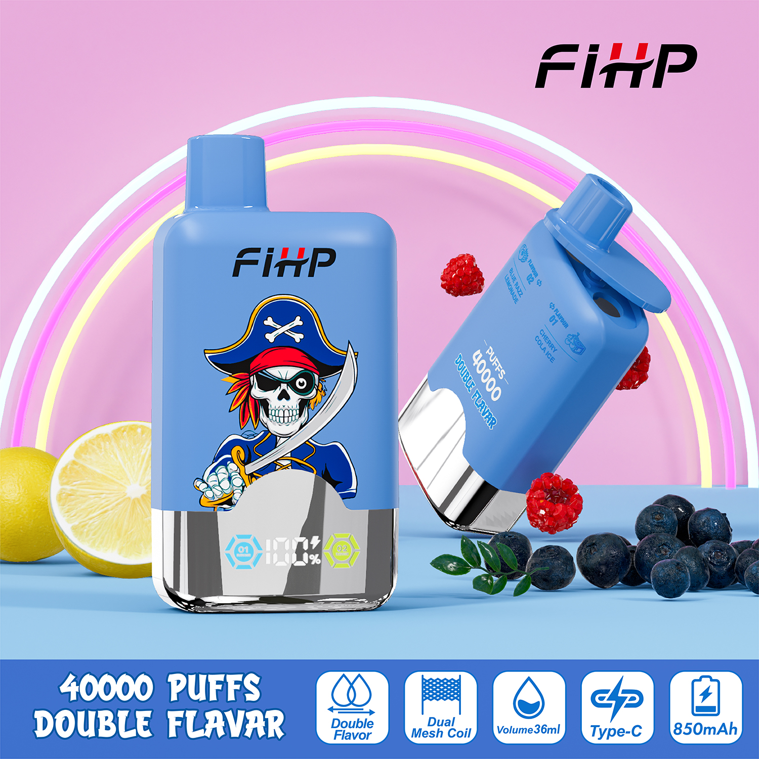 FIHP 40000 Double Flavors - obrazek 52