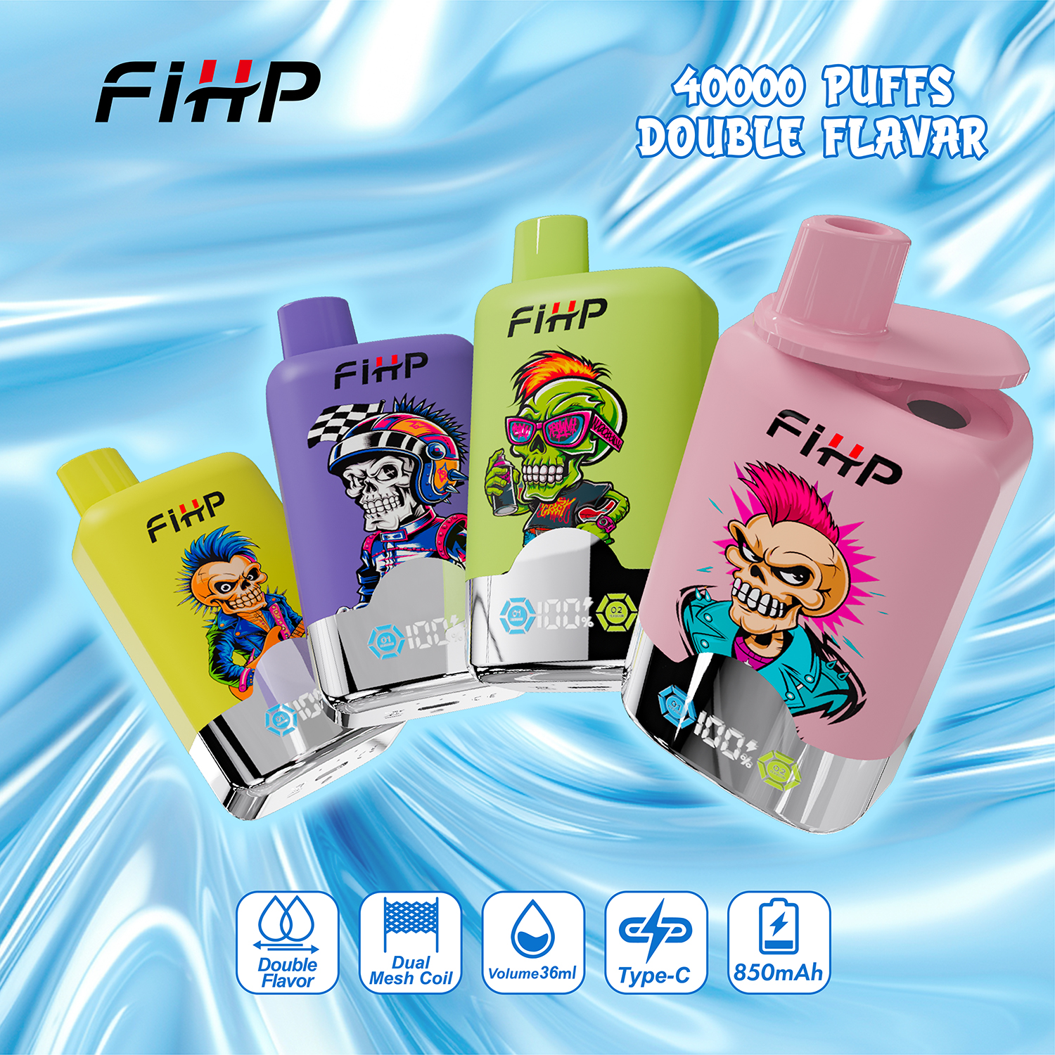 FIHP 40000 Double Flavors - obrazek 53