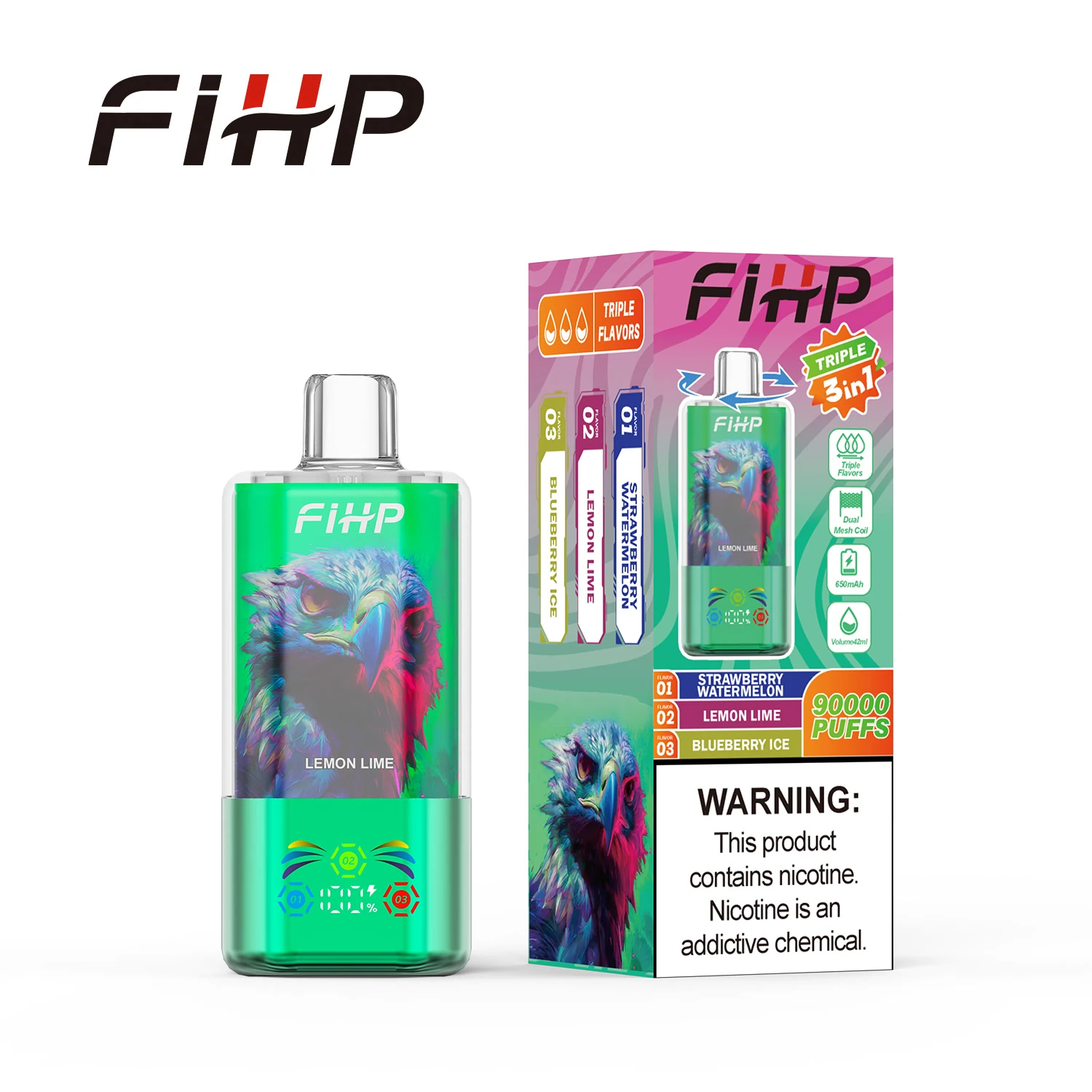 FIHP 90000 3 IN 1 Flavors