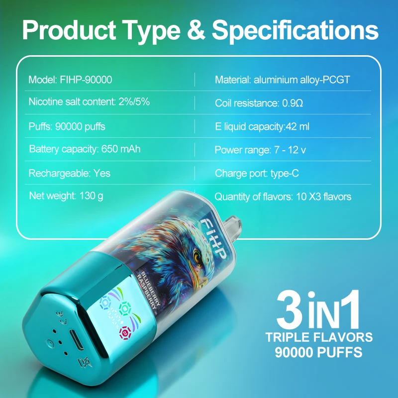 FIHP 90000 3 IN 1 Flavors - obrazek 2