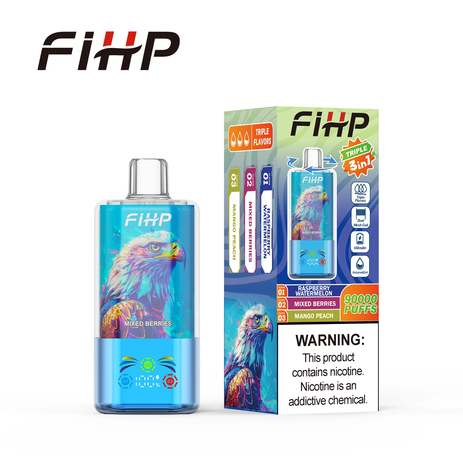 FIHP 90000 3 IN 1 Flavors - obrazek 3