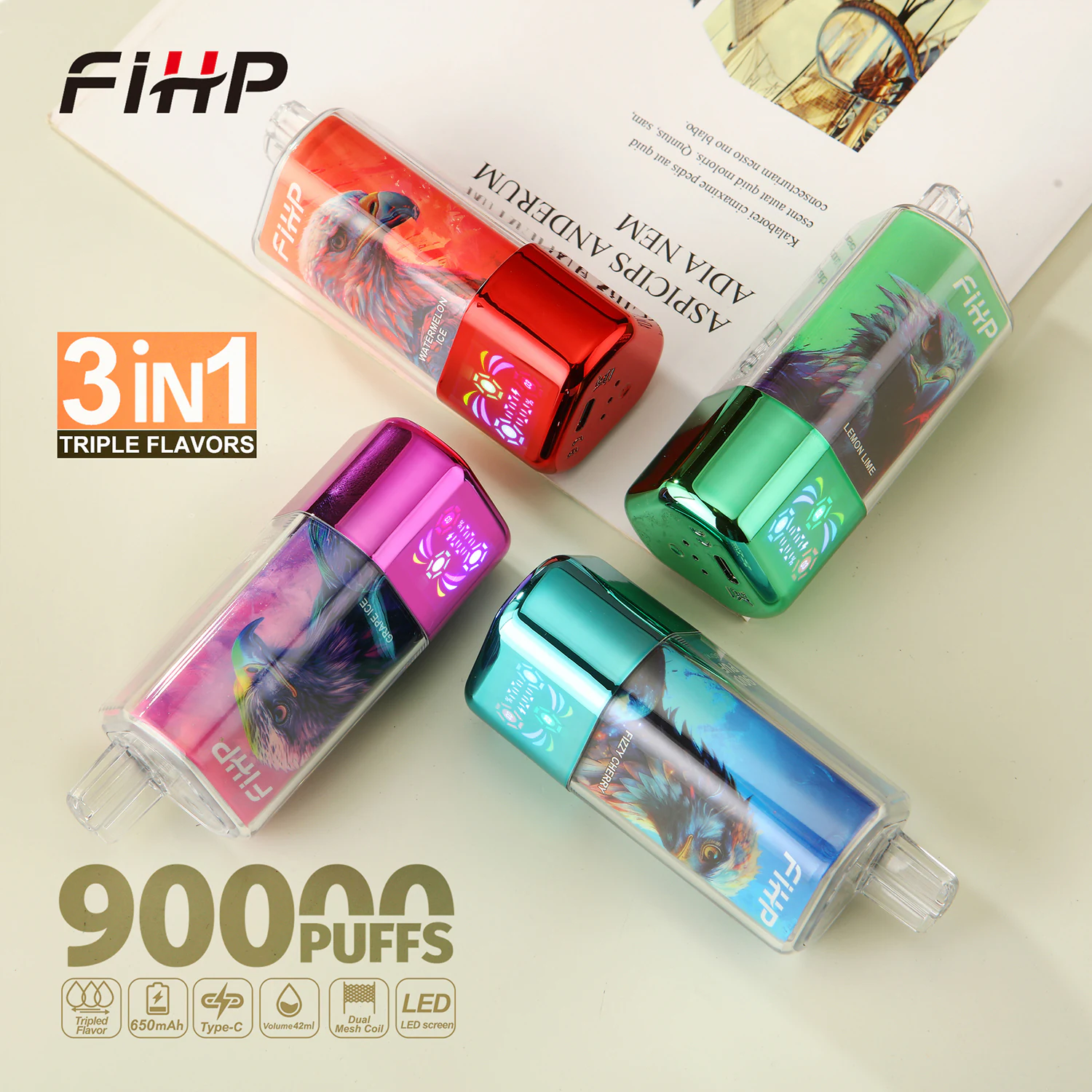 FIHP 90000 3 IN 1 Flavors - obrazek 11