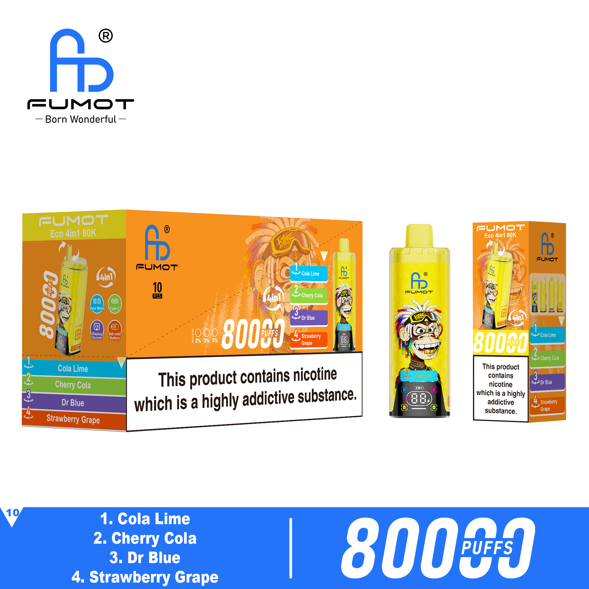 Fumot ECO 4 IN 1 80K - obrazek 2
