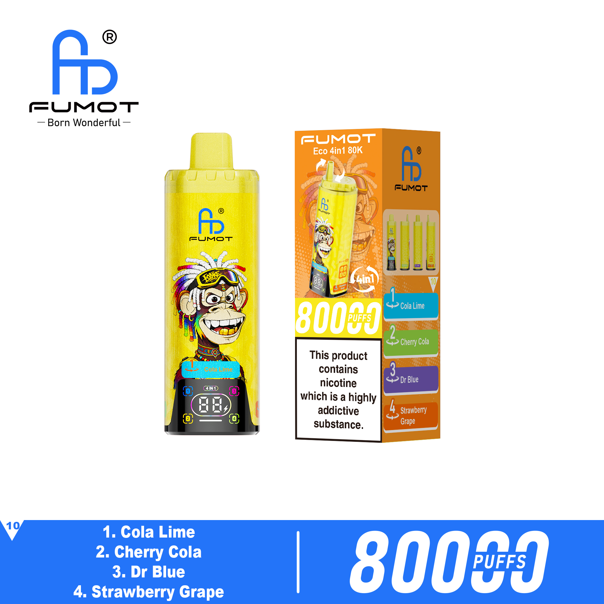Fumot ECO 4 IN 1 80K - obrazek 3