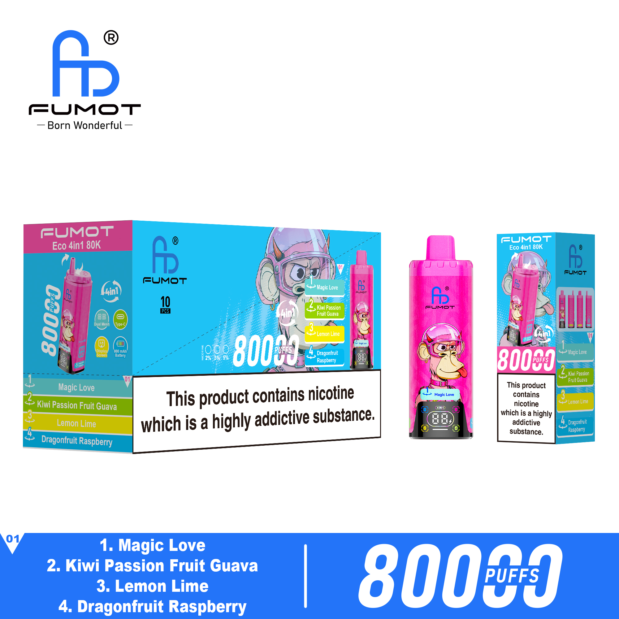 Fumot ECO 4 IN 1 80K - obrazek 7