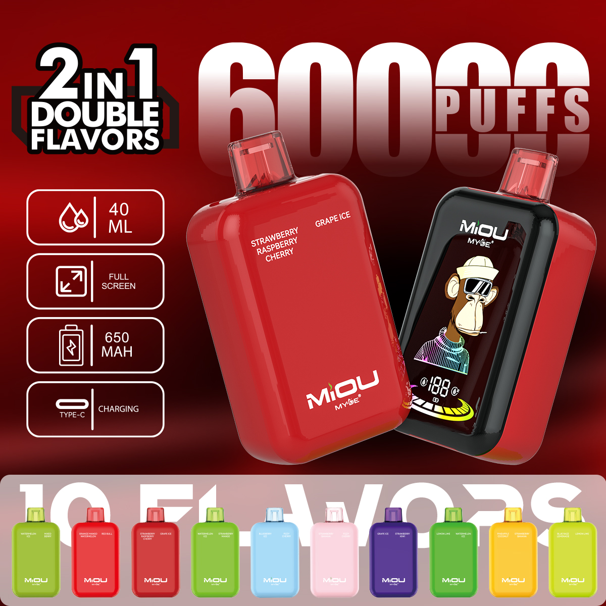 MYDE MIOU 60000 2 IN 1 - obrazek 35