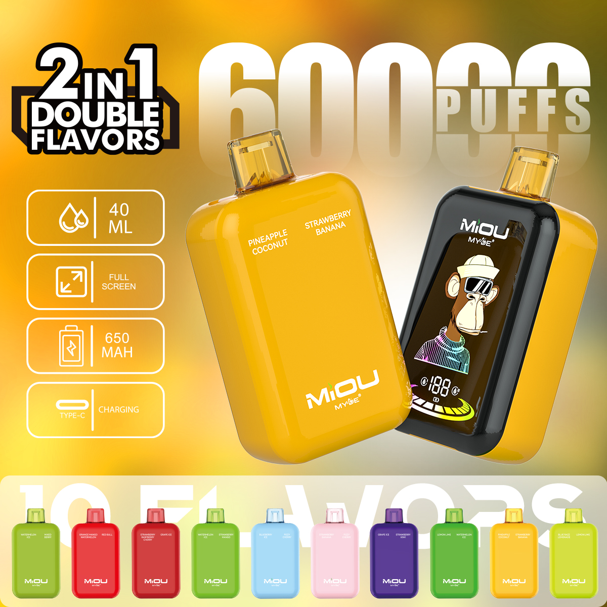 MYDE MIOU 60000 2 IN 1 - obrazek 38