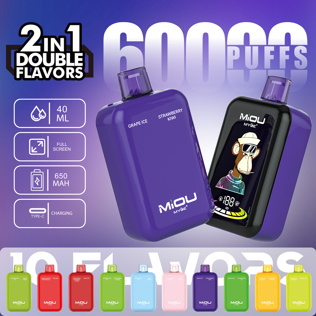 MYDE MIOU 60000 2 IN 1 - obrazek 40