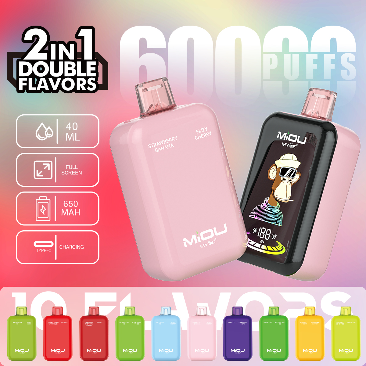 MYDE MIOU 60000 2 IN 1 - obrazek 41