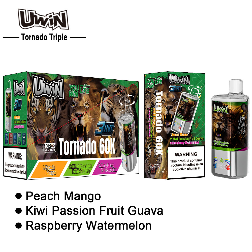 Uwin X RandM Tornado 60K Triple Flavor - obrazek 11