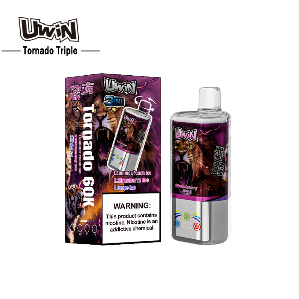 Uwin X RandM Tornado 60K Triple Flavor - obrazek 13