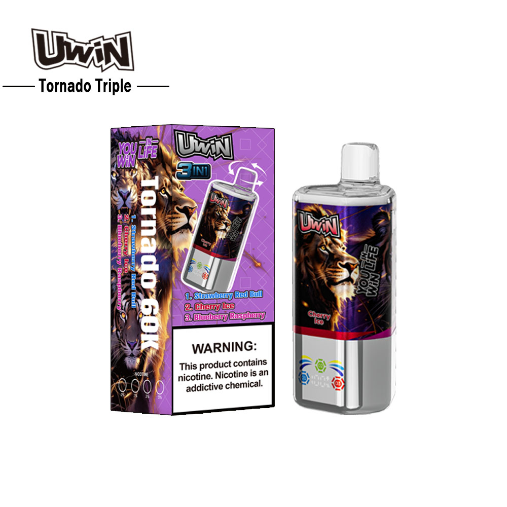 Uwin X RandM Tornado 60K Triple Flavor - obrazek 15