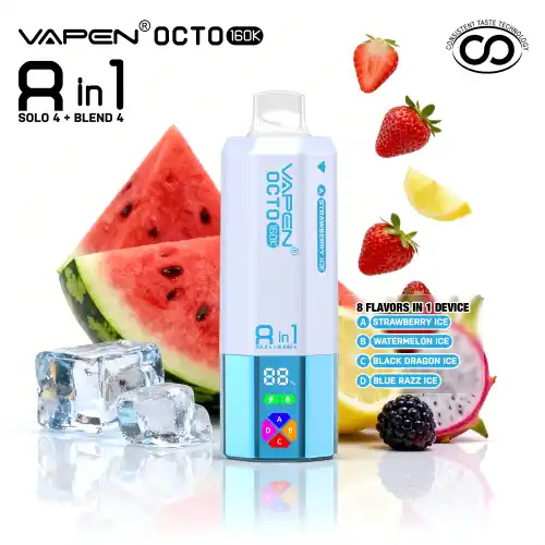 VAPEN OCTO 160K 8 IN 1 - obrazek 5