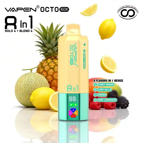 VAPEN OCTO 160K 8 IN 1 - obrazek 9