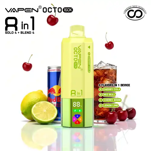 VAPEN OCTO 160K 8 IN 1 - obrazek 10