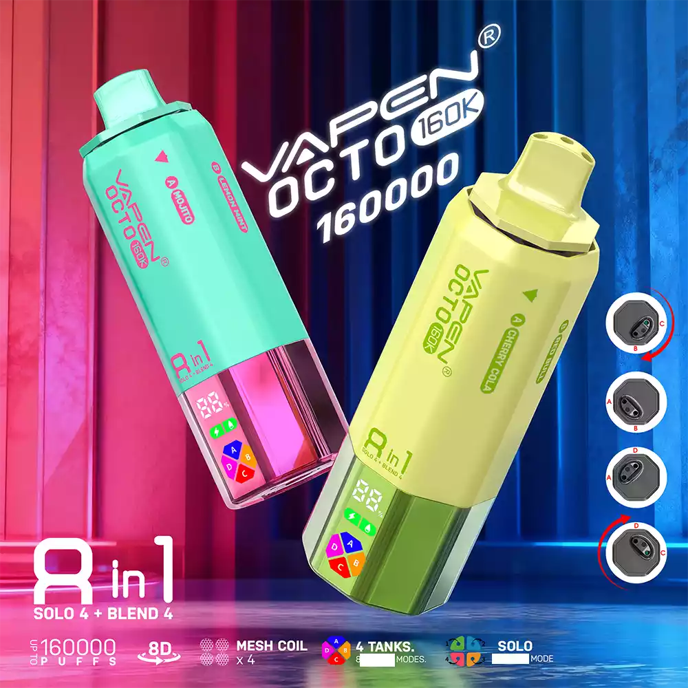 VAPEN OCTO 160K 8 IN 1 - obrazek 11