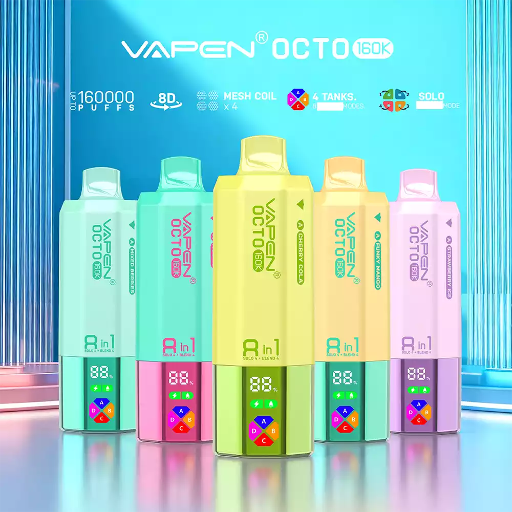 VAPEN OCTO 160K 8 IN 1 - obrazek 12