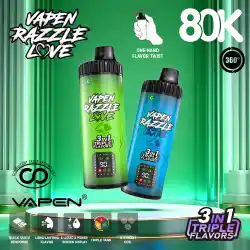 VAPEN RAZZLE 80K 3 IN 1 - obrazek 19