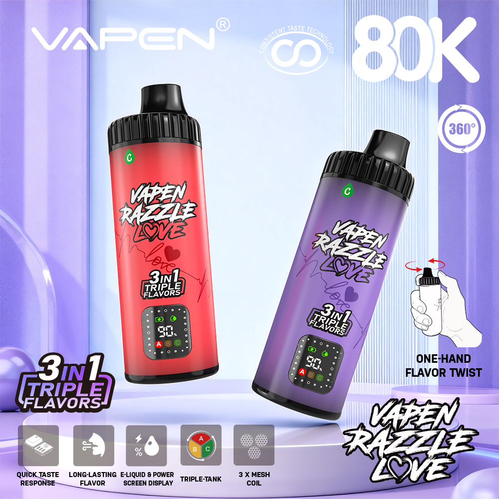 VAPEN RAZZLE 80K 3 IN 1 - obrazek 24