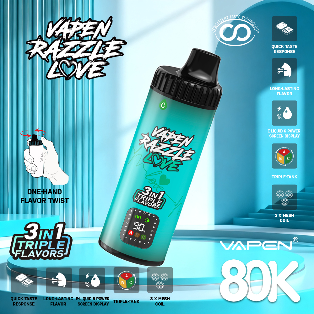 VAPEN RAZZLE 80K 3 IN 1 - obrazek 26