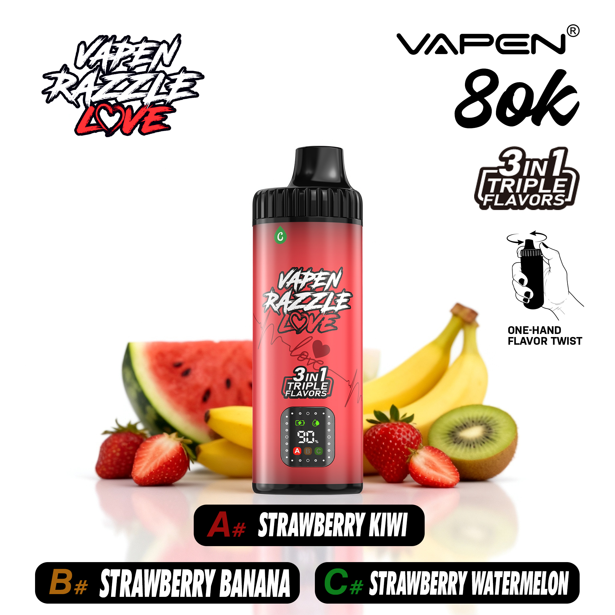 VAPEN RAZZLE 80K 3 IN 1 - obrazek 43