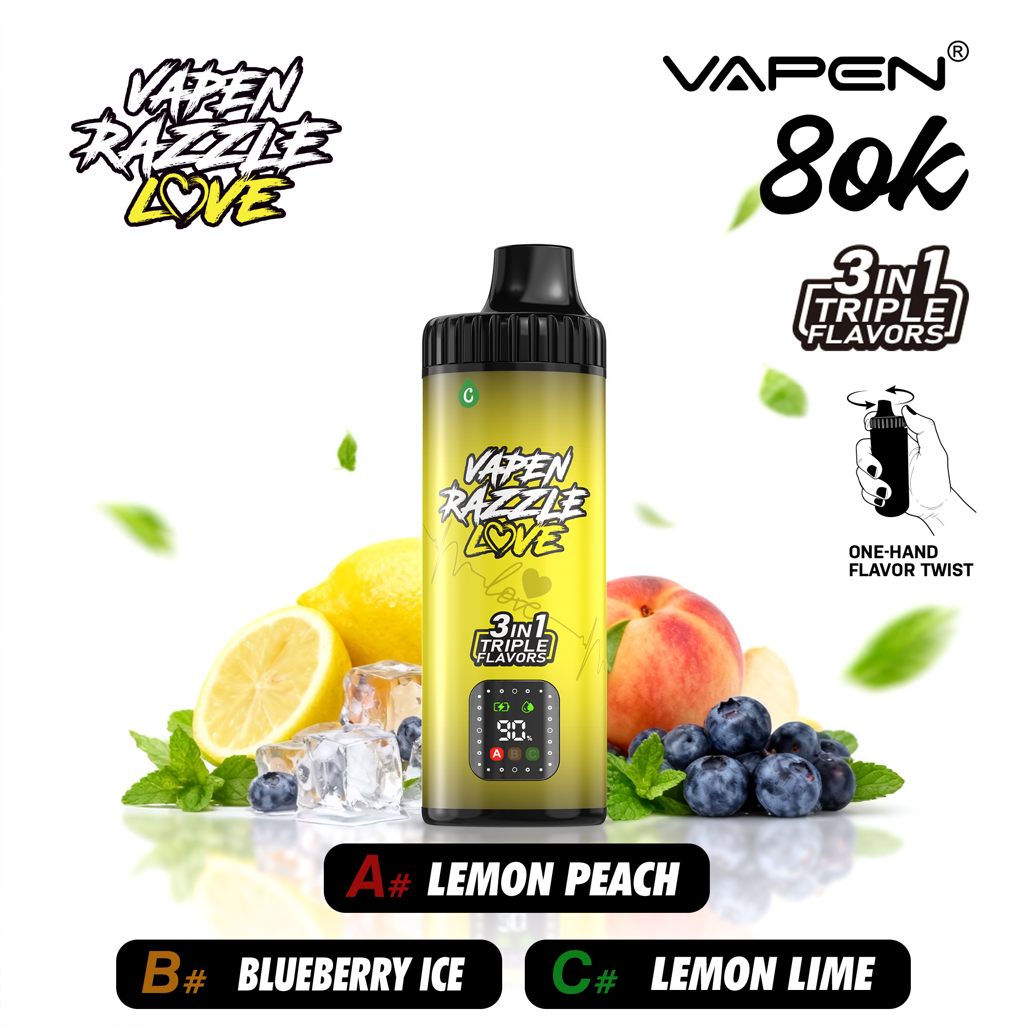 VAPEN RAZZLE 80K 3 IN 1 - obrazek 46