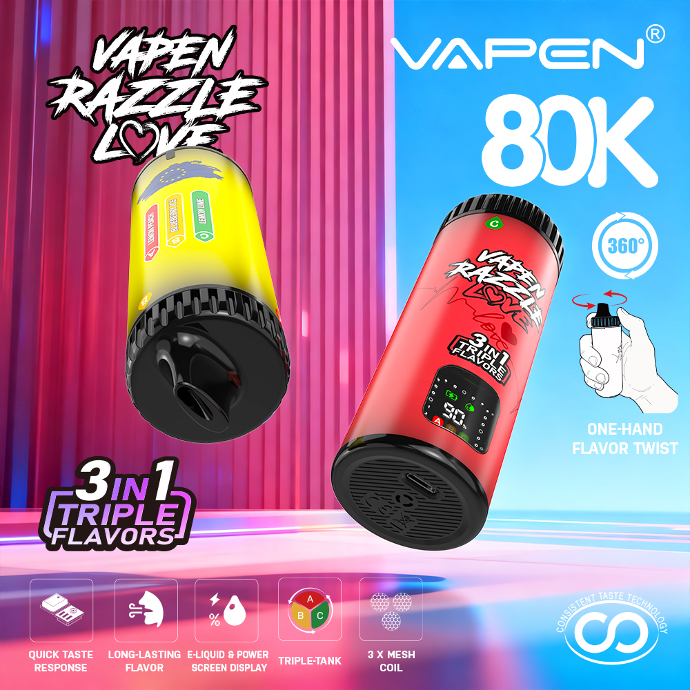 VAPEN RAZZLE 80K 3 IN 1 - obrazek 72