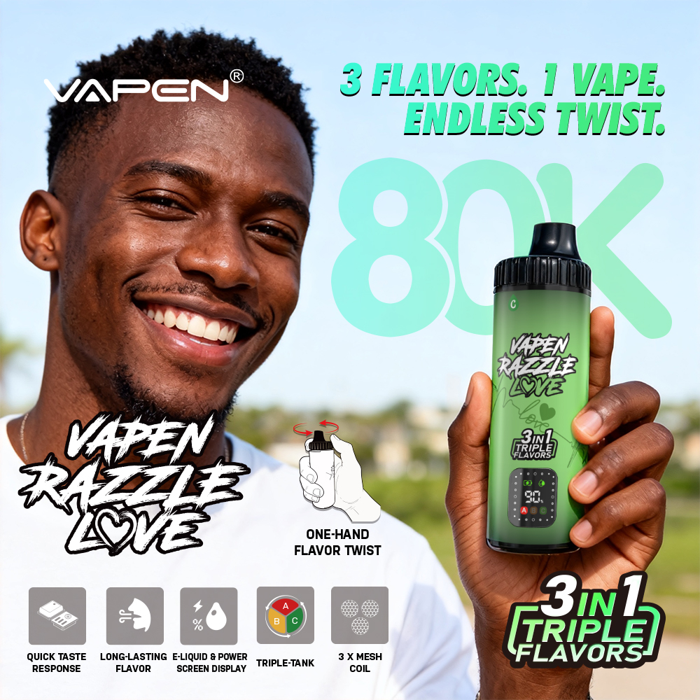 VAPEN RAZZLE 80K 3 IN 1 - obrazek 98