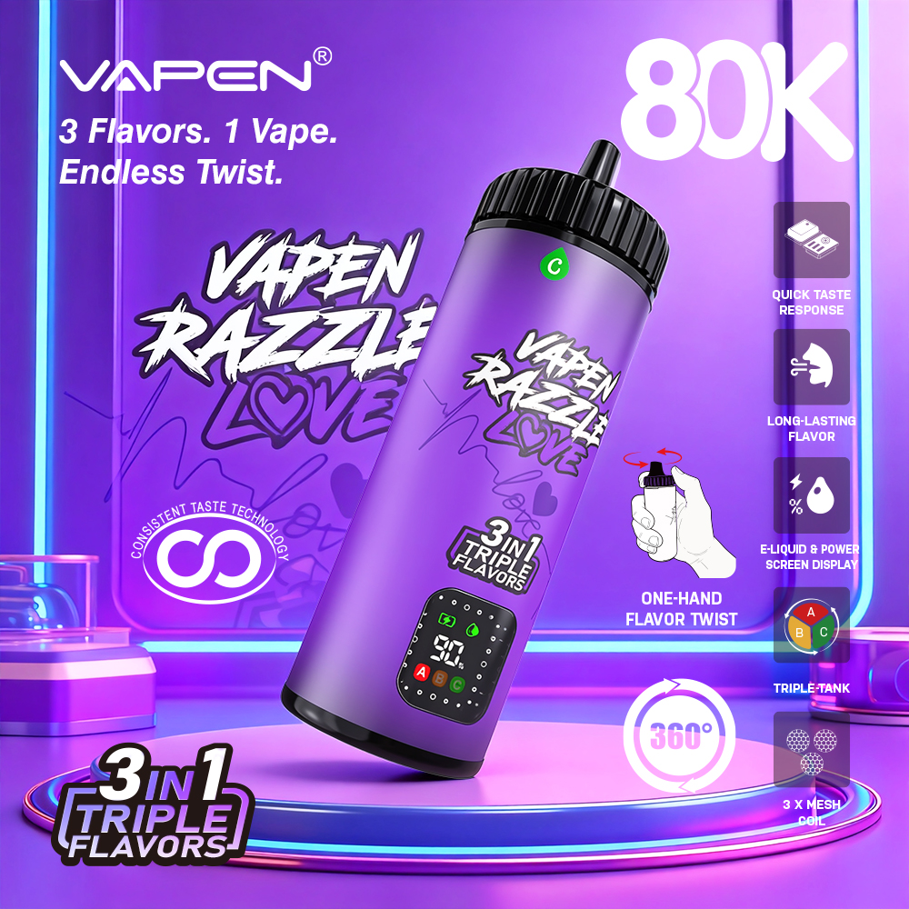 VAPEN RAZZLE 80K 3 IN 1 - obrazek 116