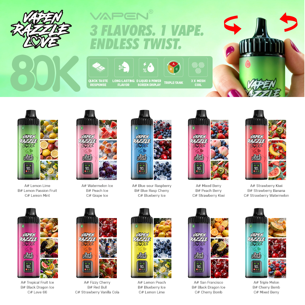 VAPEN RAZZLE 80K 3 IN 1 - obrazek 118