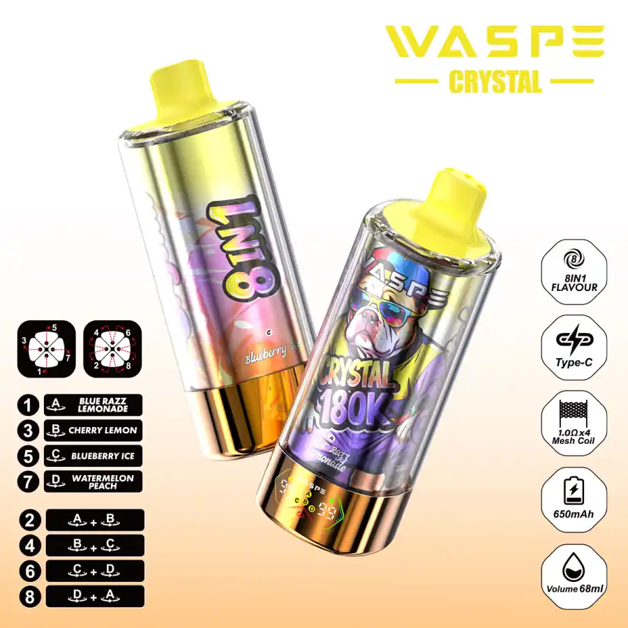 WASPE 8 IN 1 Crystal 180000 - obrazek 24