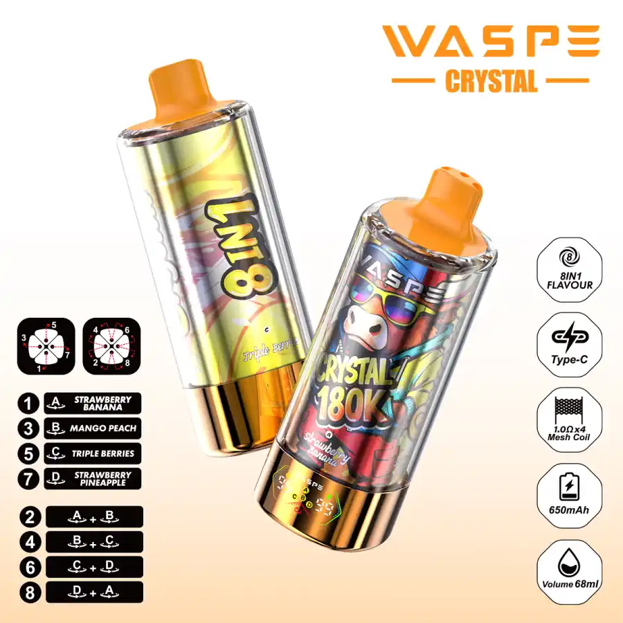 WASPE 8 IN 1 Crystal 180000 - obrazek 26